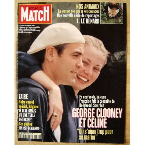 Paris Match N°2499, Coupure De Presse, George Clooney