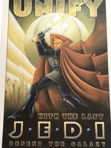 Star Wars - Mike Kungl - 2011 - 31x40 Cm - Affiche / Poster Envoi En Tube