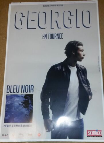 Georgio - Bleu Noir - Affiche / Poster Envoi En Tube - 40x60 Cm