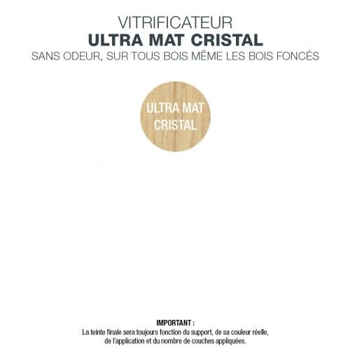 Vitrificateur Ultra-mat Cristal - 15 litres Mauler