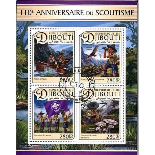 Timbres Thèmatiques Djibouti N° 1444/1447 Oblitérés