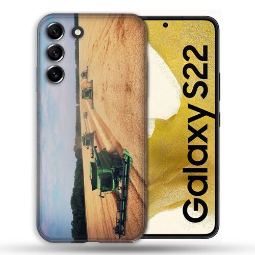 Coque Renforcée Pour Samsung Galaxy S22 Agriculture Moissonneuse