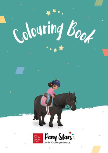 Bhs Pony Stars Colouring Book