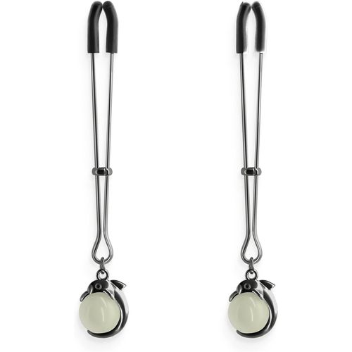 Kal-Bound Nipple Clamps G1 Gunmetal 9 Cm