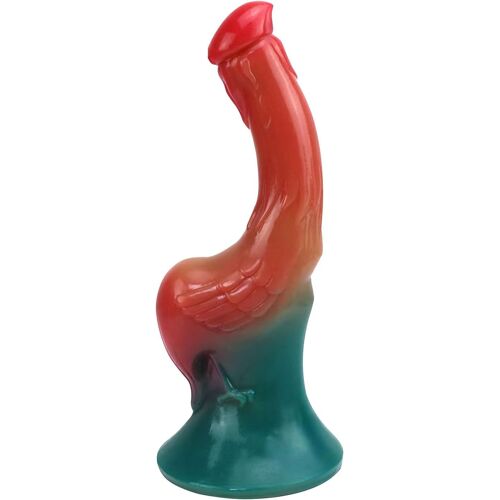 Kal-Gode Animal Réaliste Gode Anal En Silicone Avec Ventouses Puissantes Expandeur Anal Monster Jeu Anal Vagin Point G Prostate Massage Hommes Femmes Jouets Sexuels (Gradual)