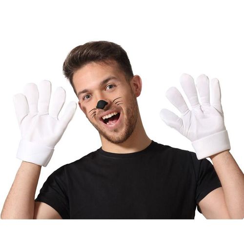 Gants Blancs De Ratoncito De Bande Dessinée