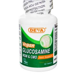 Deva, Glucosamine Msm & Cmo, Vegan, 90 Comprimés 