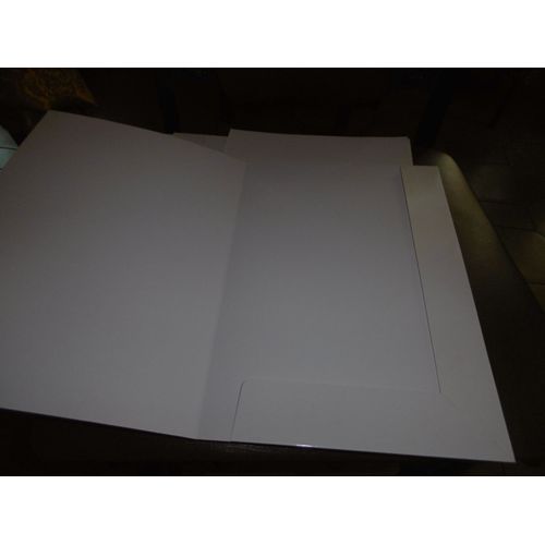 Chemises 2 Rabats Carte 250grs Flash Chronolux Cheval Ordex 40700 Paquet De 10 Blanc