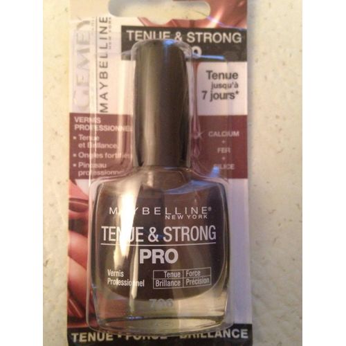 Vernis À Ongle Gemey Maybellin Tenu&stro Pro - 786 Taupe Couture 