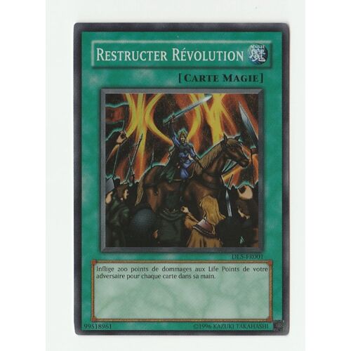 Yu-Gi-Oh! - Dl5-Fr001 - Restructer Revolution - Super Rare