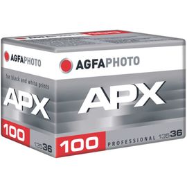 Pellicule film noir et blanc AgfaPhoto APX 100 Format 135 - 36 poses