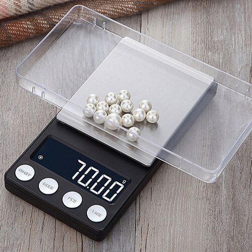 Balance De Cuisine Électronique Numérique Portable, Outil Professionnel De Mesure Du Poids 0.01g Avec Écran Lcd De Haute Précision Pour Ménage