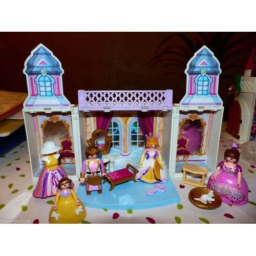 Playmobil Châtelet Princesse / Coffre A Clef