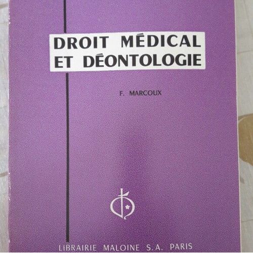 Droit Medical Deontologie