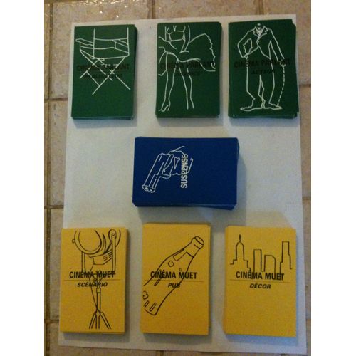 Lot De 198 Cartes Pour Le Jeu Generic