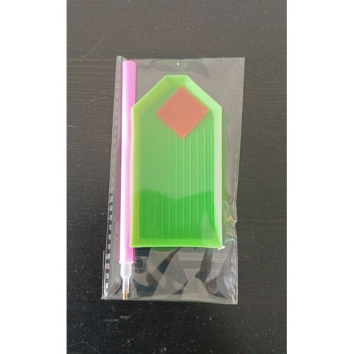 Coupelle Pour Diamond Painting + Stylo + Colle