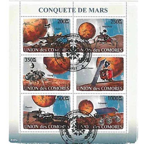 Timbres Thèmatiques Comores N° 1231/1236 Oblitérés