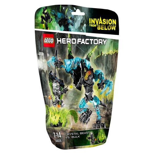 LEGO Hero Factory - Crystal Beast contre Bulk - 44026