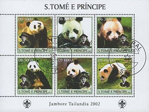 Timbres Thématiques Saint Thomas Et Prince N° 1500/05 Oblitérés