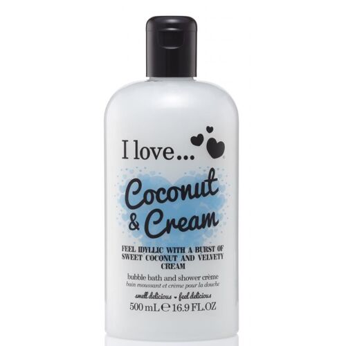 J'aime. . . La Noix De Coco & Crème Baignoire À Bulles Et Douche Crème 500ml 