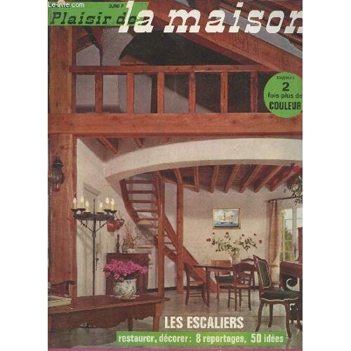 Plaisir De La Maison N°47- Mai 1969-Sommaire: Surplombant Les Boucles De La Seine, Une Demeure Napoléon Iii Dans Sa Robe Du Xxe Siècle- A Majorque: Une Villa Blanche Se Déroule Au Bord Des Vagues- Au(...)