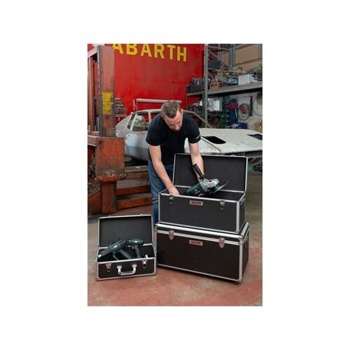 Coffre aluminium 3 en 1 XL noir