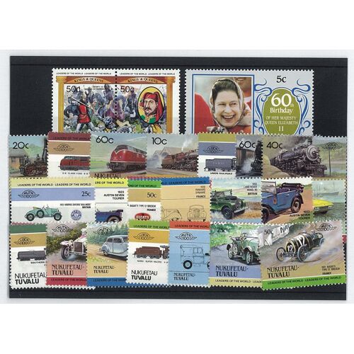 Collection De Timbres Nukufetau Oblitérés : Qté...