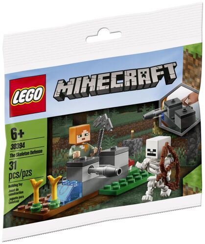 LEGO Minecraft - Système de défense contre les squelettes (Polybag) - 30394