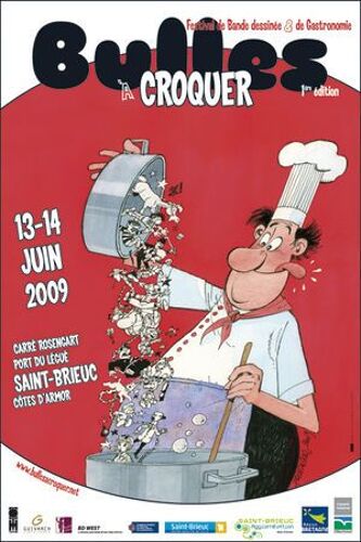 Affiche Bulles À Croquer Jean-Claude Fournier