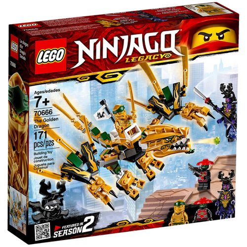 LEGO NINJAGO - Le dragon d'or - 70666
