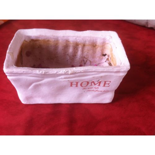 Petite Jardiniere Rectangulaire Rose Pale