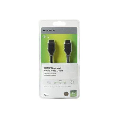 Belkin - Câble HDMI - HDMI mâle pour HDMI mâle - 1.5 m - noir