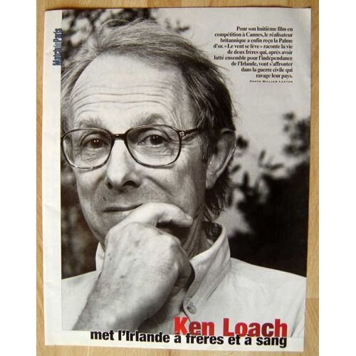 Paris Match N°2988, Coupure De Presse, Ken Loach
