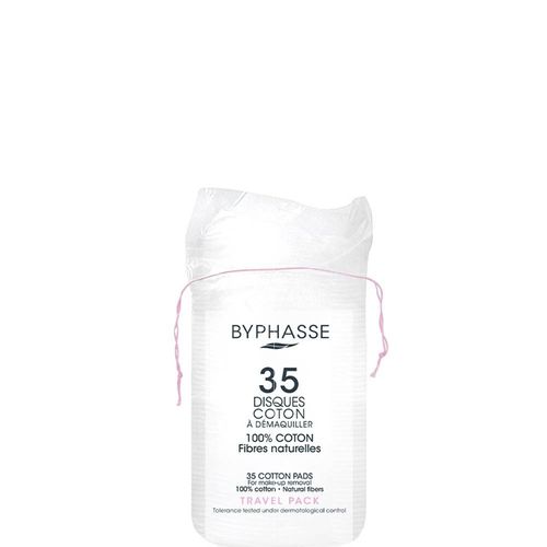 Byphasse - Disques 100% Coton Fibres Naturelles X35 