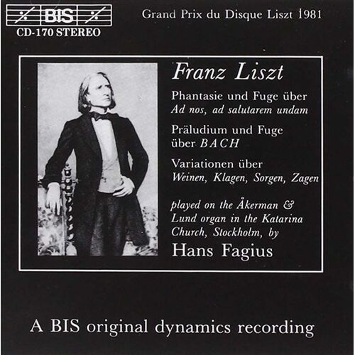 Fantaisie ""Ad Nos"", Prelude Sur B.A.C.H., Variations Fagius, Orgue