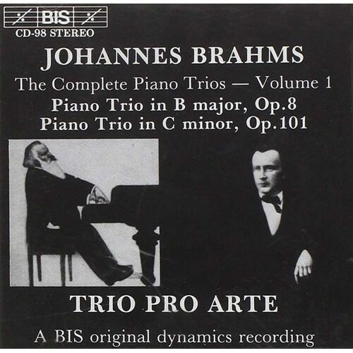 Trios Pour Piano & Cordes Nos. 1 & 3 Trio Pro Arte