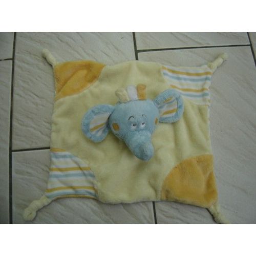 Doudou Plat Éléphant Kimbaloo