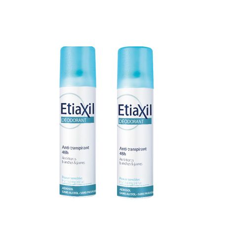 Etiaxil Déodorant Anti-Transpirant 48h Aérosol 2x150ml 
