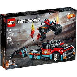 LEGO Technic - Le spectacle de cascades du camion et de la moto - 42106