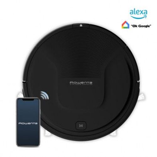 Rowenta X-Plorer Serie 45 RR8225WH - Aspirateur - robot - sans sac - noir