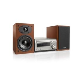 Micro Chaîne Denon D M41 DAB Bluetooth Argent et Bois