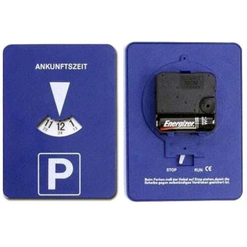 Disque De Stationnement Automatique Avec Horloge - Pour Zone Bleue - Parkscheibe