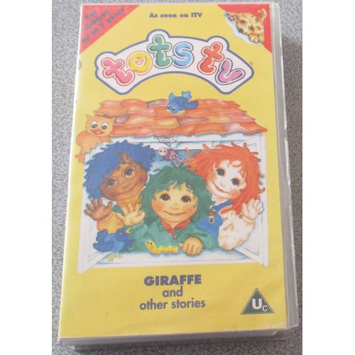 Tots Tv - Giraffe And Other Stories - Vhs Couleurs En Langue Anglaise