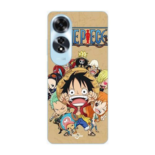 Coque Oppo A60 Manga Animé One Piece Straw Hat Crew