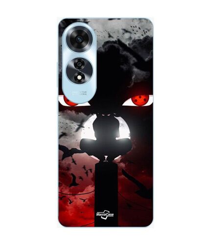 Coque Oppo A60 Itachi Uchiwa Naruto Anime Art