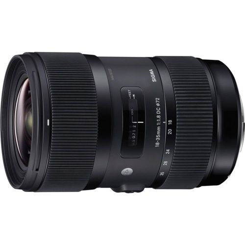 Objectif Sigma Art - Fonction Grand angle - 18 mm - 35 mm - f/1.8 DC HSM - Canon EF/EF-S