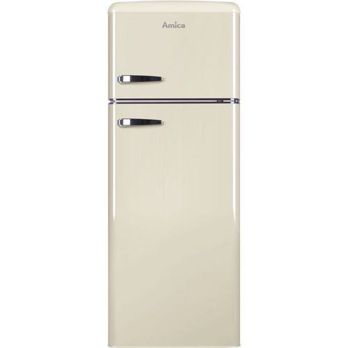 Réfrigérateur-congélateur Amica AR7252C - congélateur haut - 55x61.5x166 cm (lxpxh) - 246 litres - classe E - ivoire