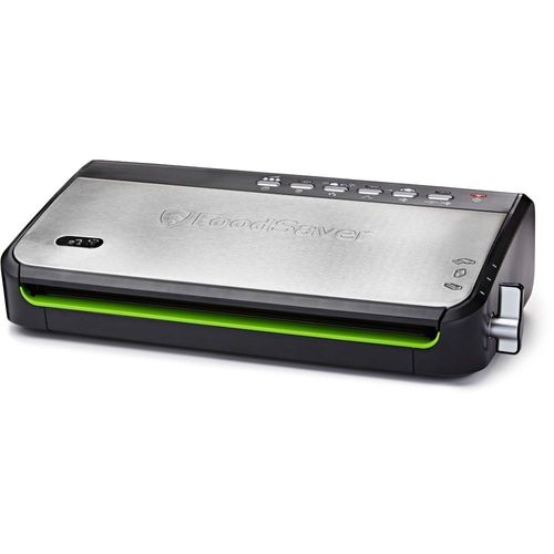 FoodSaver FFS005X - Emballeuse sous vide - 140 Watt - noir/inox