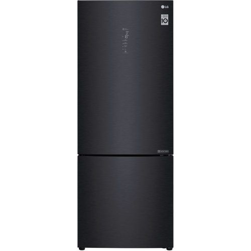 Réfrigérateur-congélateur LG GBB569MCAZN - congélateur bas - WiFi - 70.5x74x185 cm (lxpxh) - 462 litres - classe E - acier noir mat