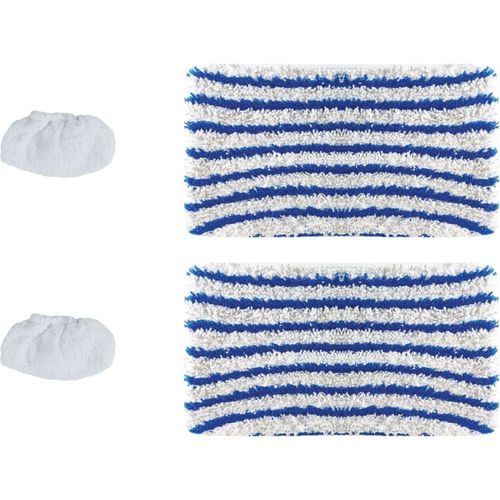 Kit POLTI 2 serpillères + 2 bonnettes